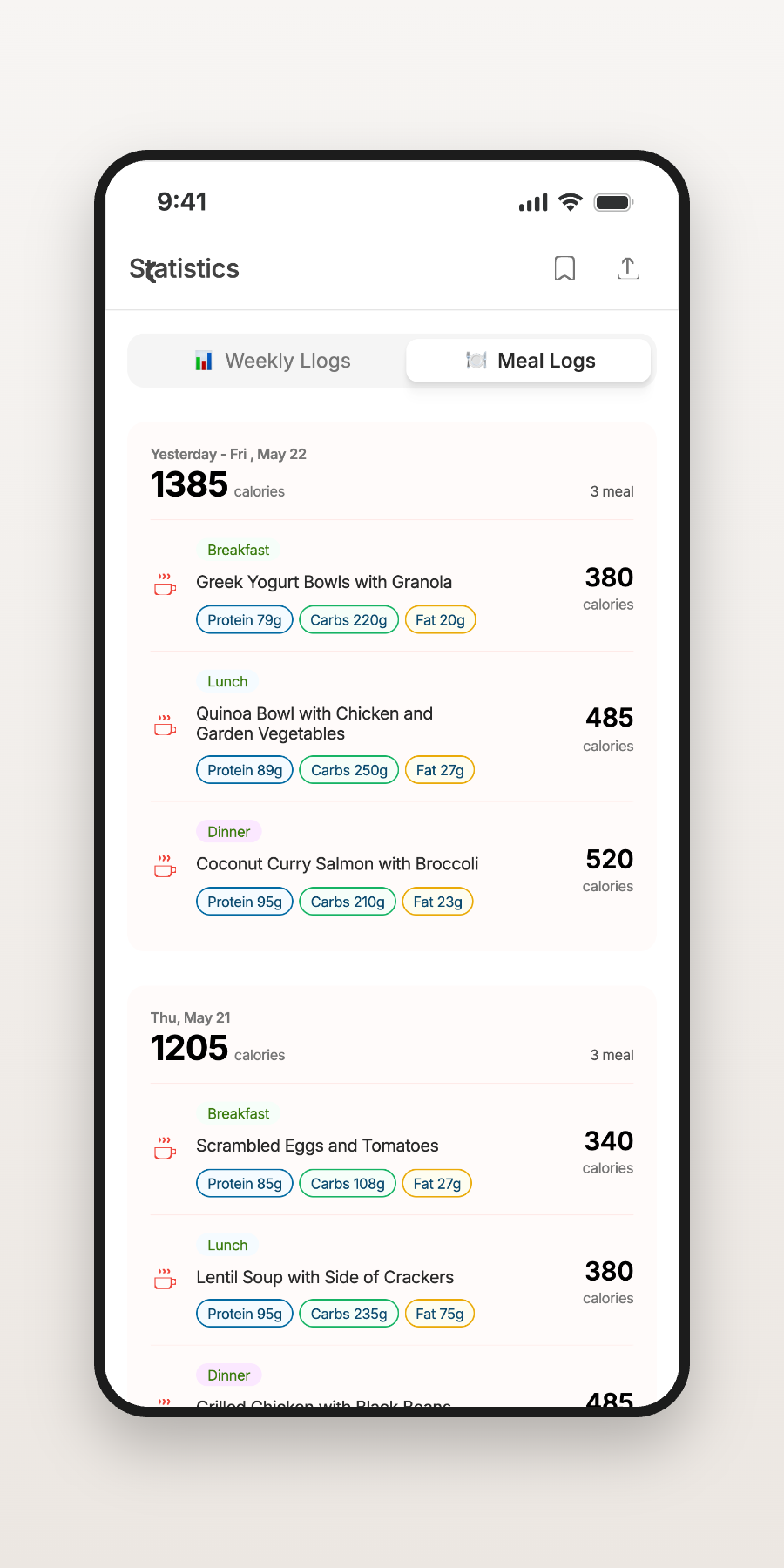 easyChef Pro — app tracking